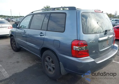 2005 Toyota Highlander V6 from USA, damaged, VIN JTEDP21A750086880